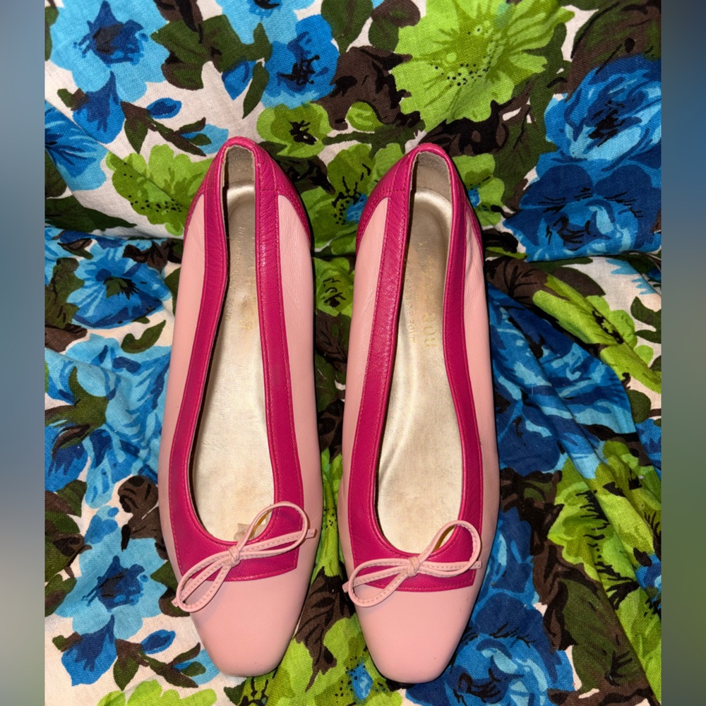 Vintage Bob Baker pink ballerina flats size 5.5